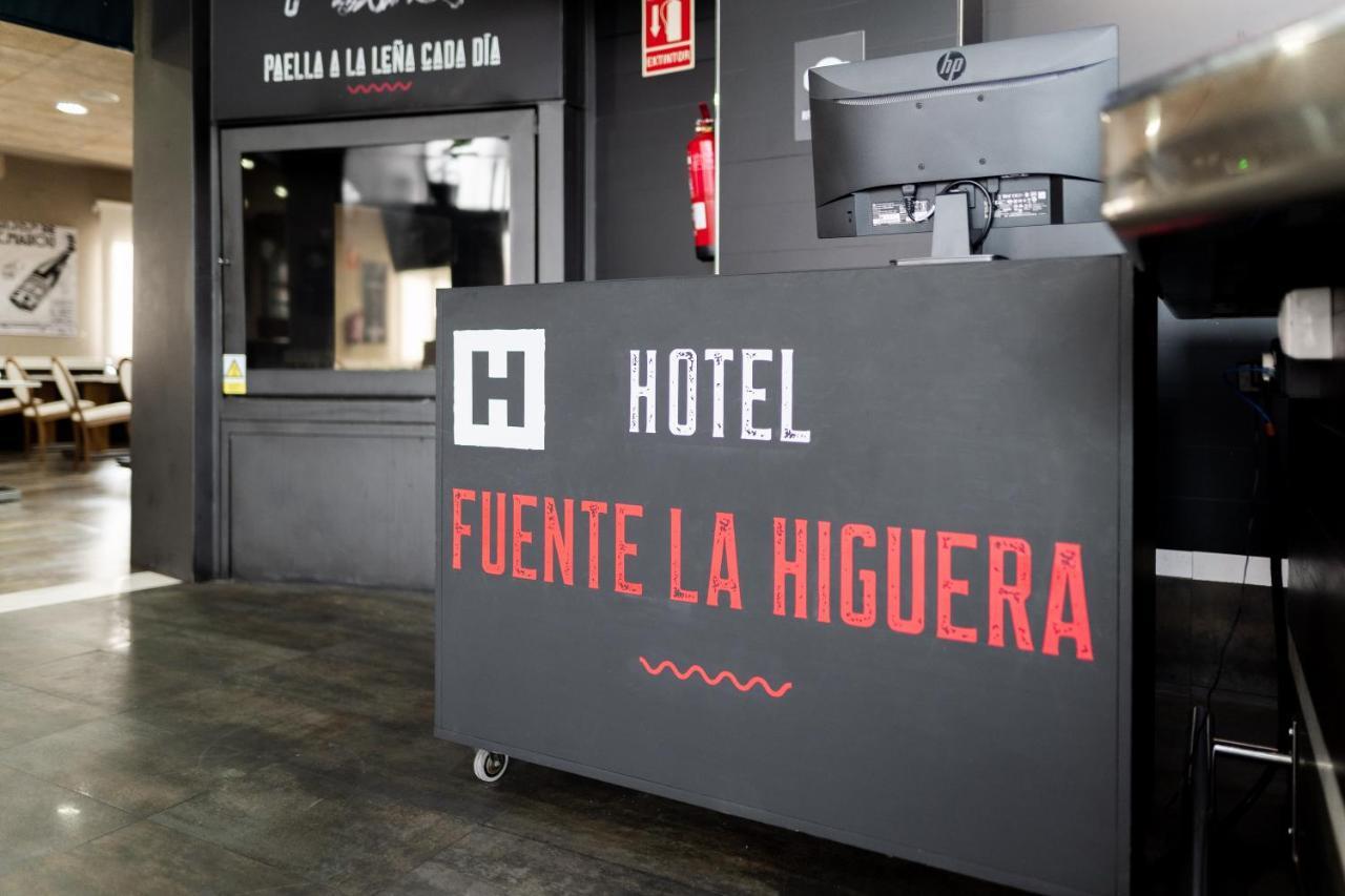 As Hoteles Fuente La Higuera Direccion Albacete La Font de la Figuera Exterior photo